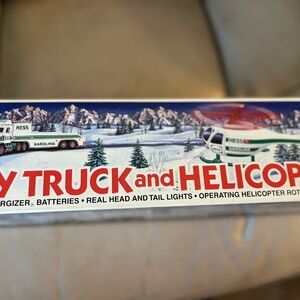 Hess truck & Helicopter